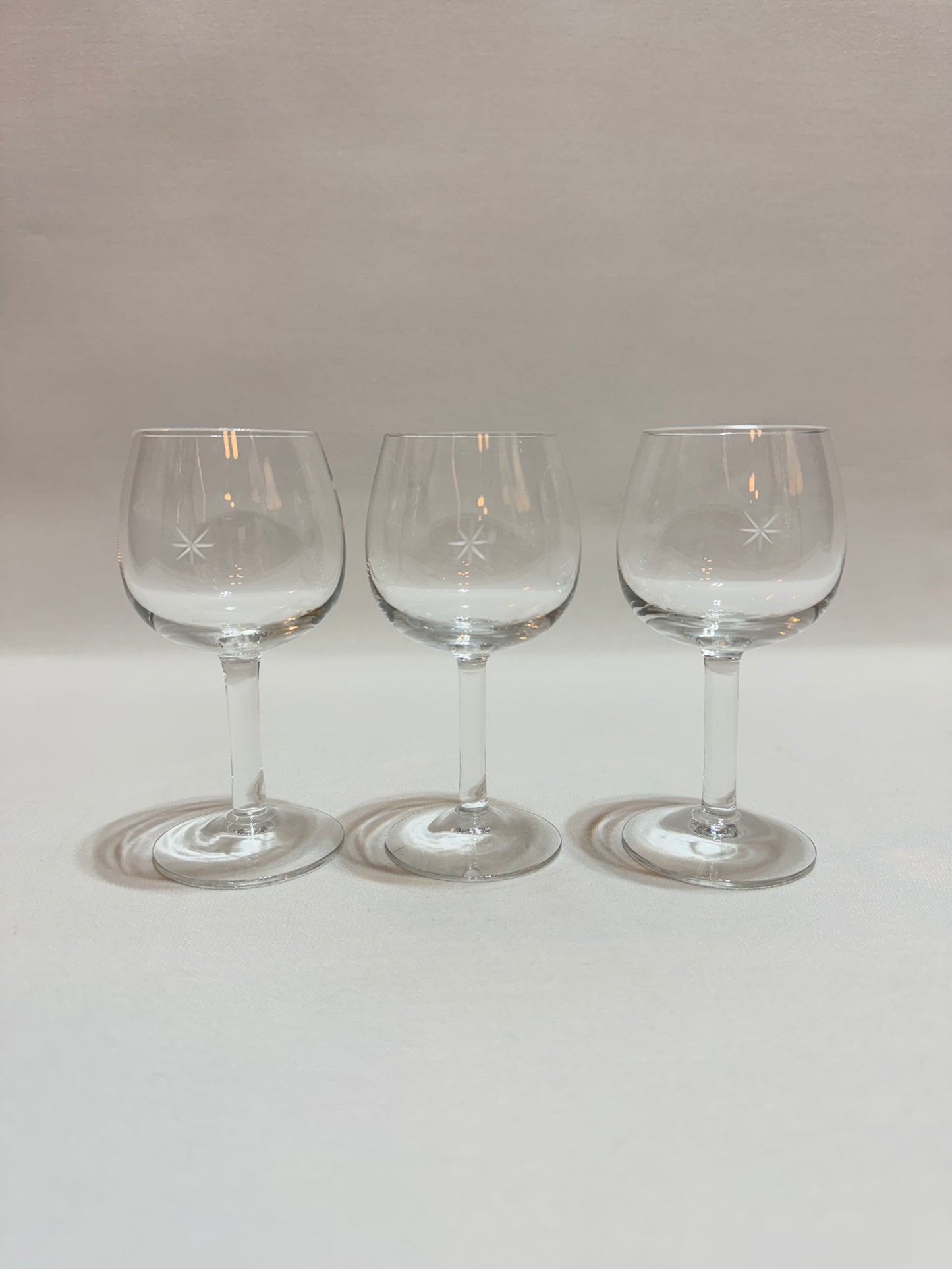 3 st Snapsglas - Bouquet ”Signe Persson Melin”