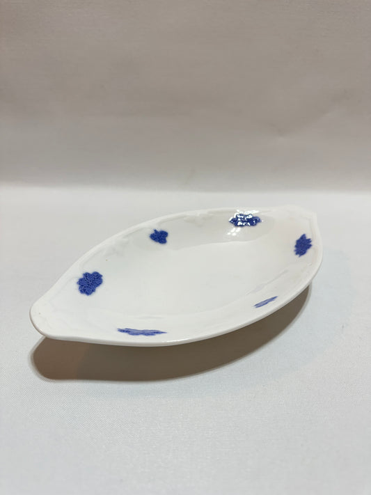Små uppläggningsfat - Blå Blom