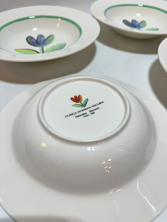 6 st Djuptallrikar ”Ulrica Hydman Vallien”