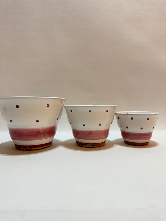 3 st krukor - Upsala Ekeby