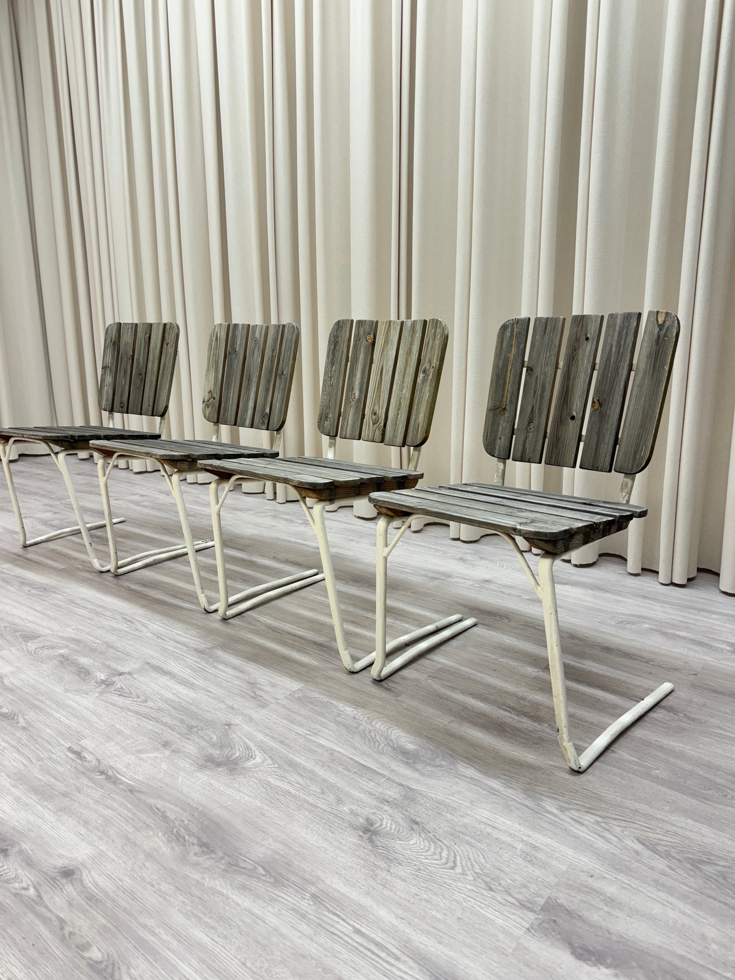 4 st Trädgårdsstolar