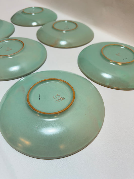 6 st Assietter - Upsala Ekeby