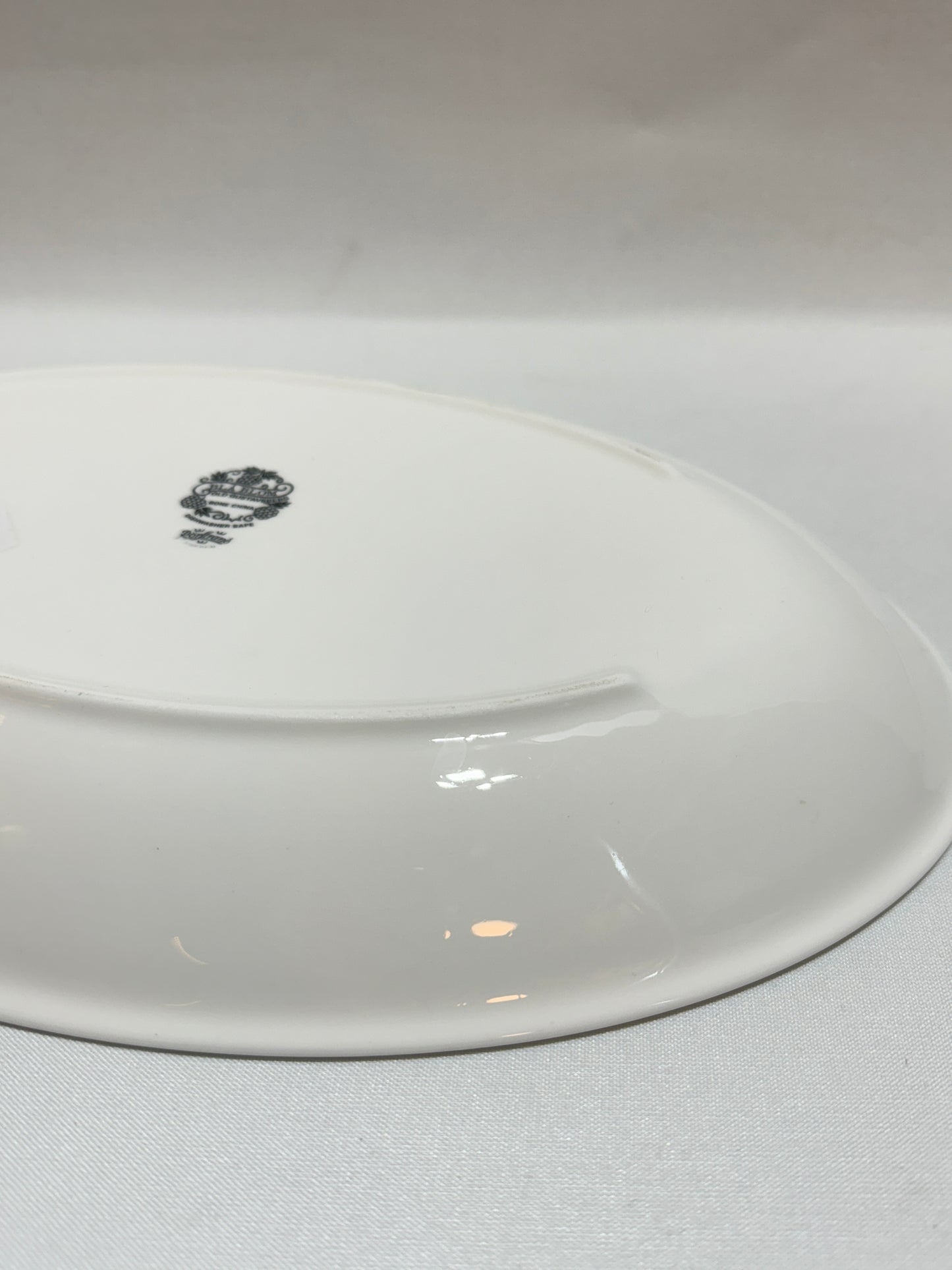 Stort uppläggningsfat - Blå Blom