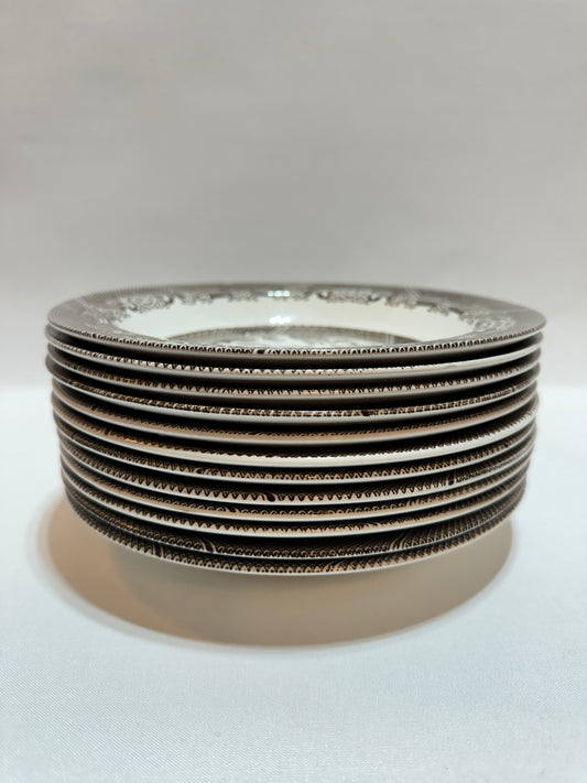 12 st Tallrikar ”Willow”