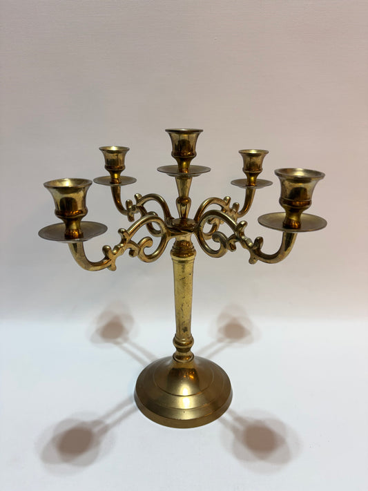 Mässingkandelabel - 1900-tal