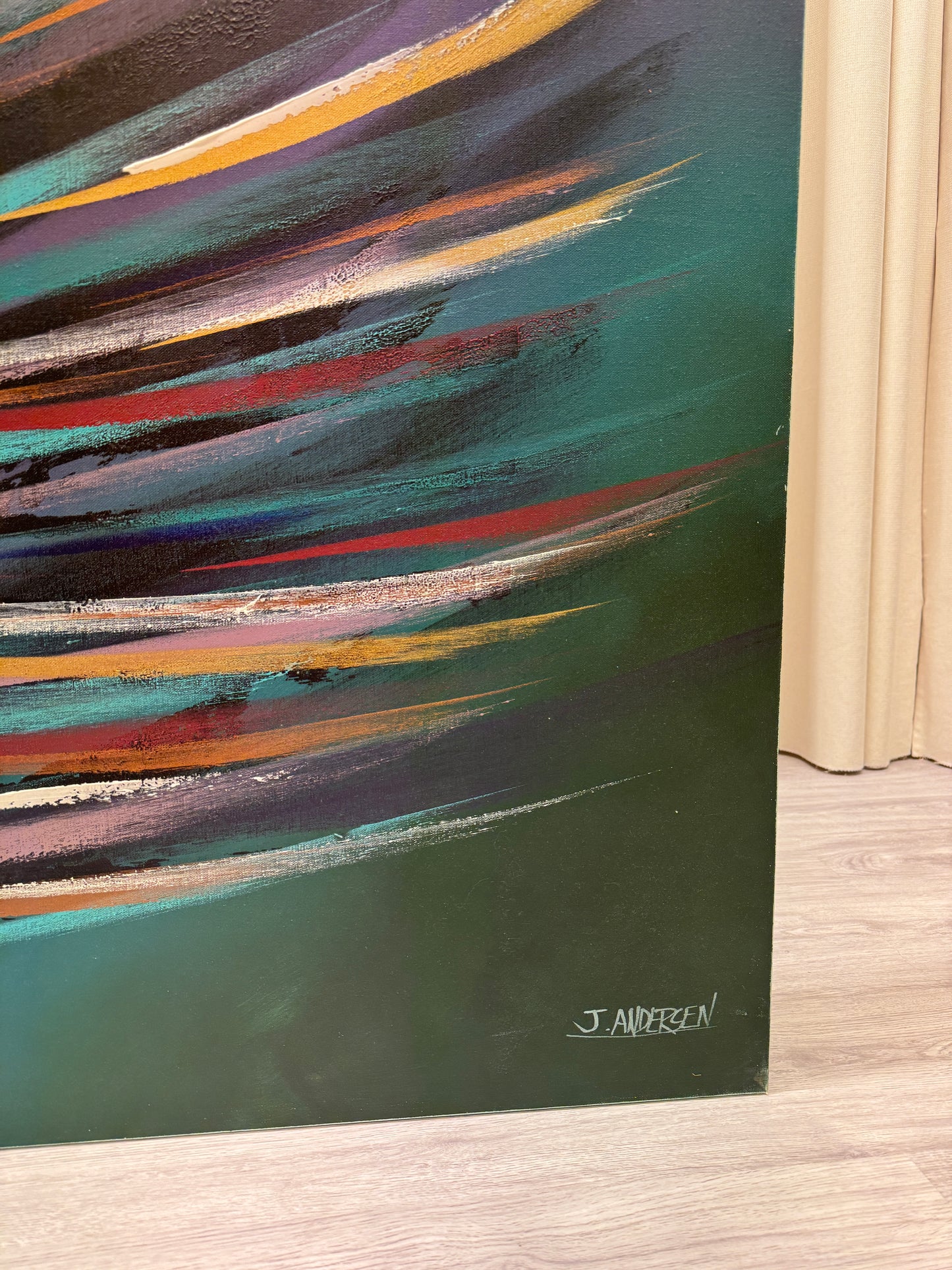 Canvastavla - J.Andersen