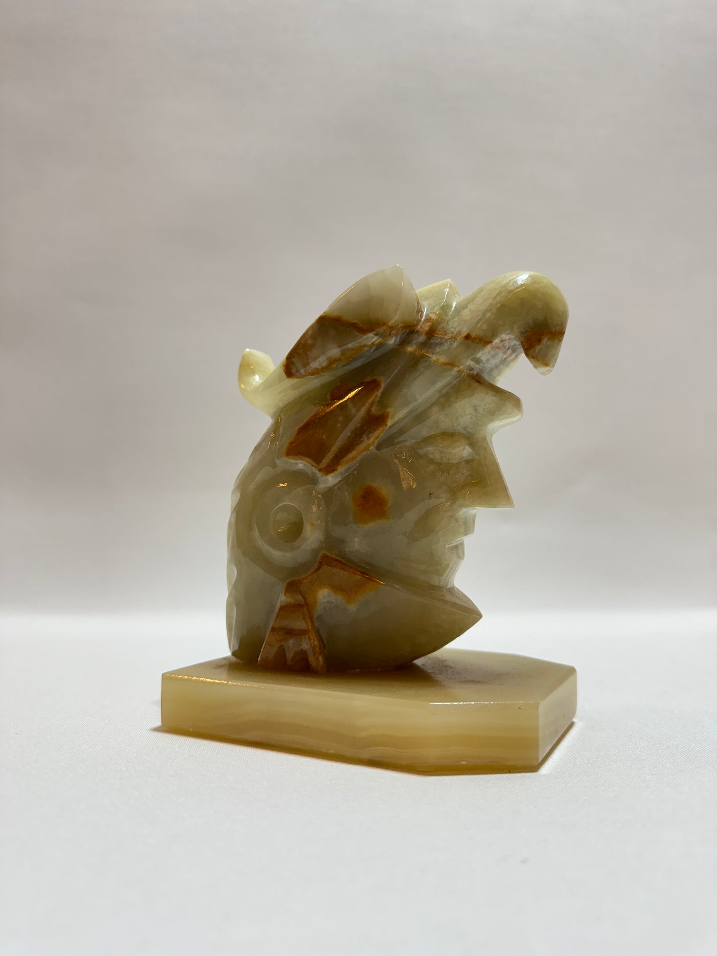 Bokstöd - Alabaster