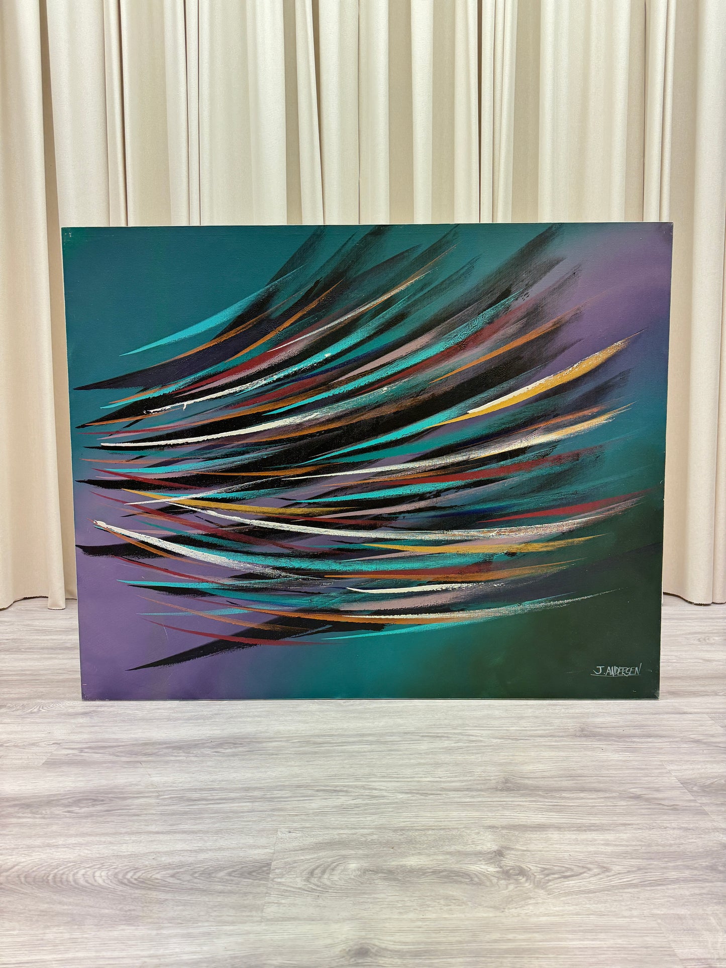 Canvastavla - J.Andersen