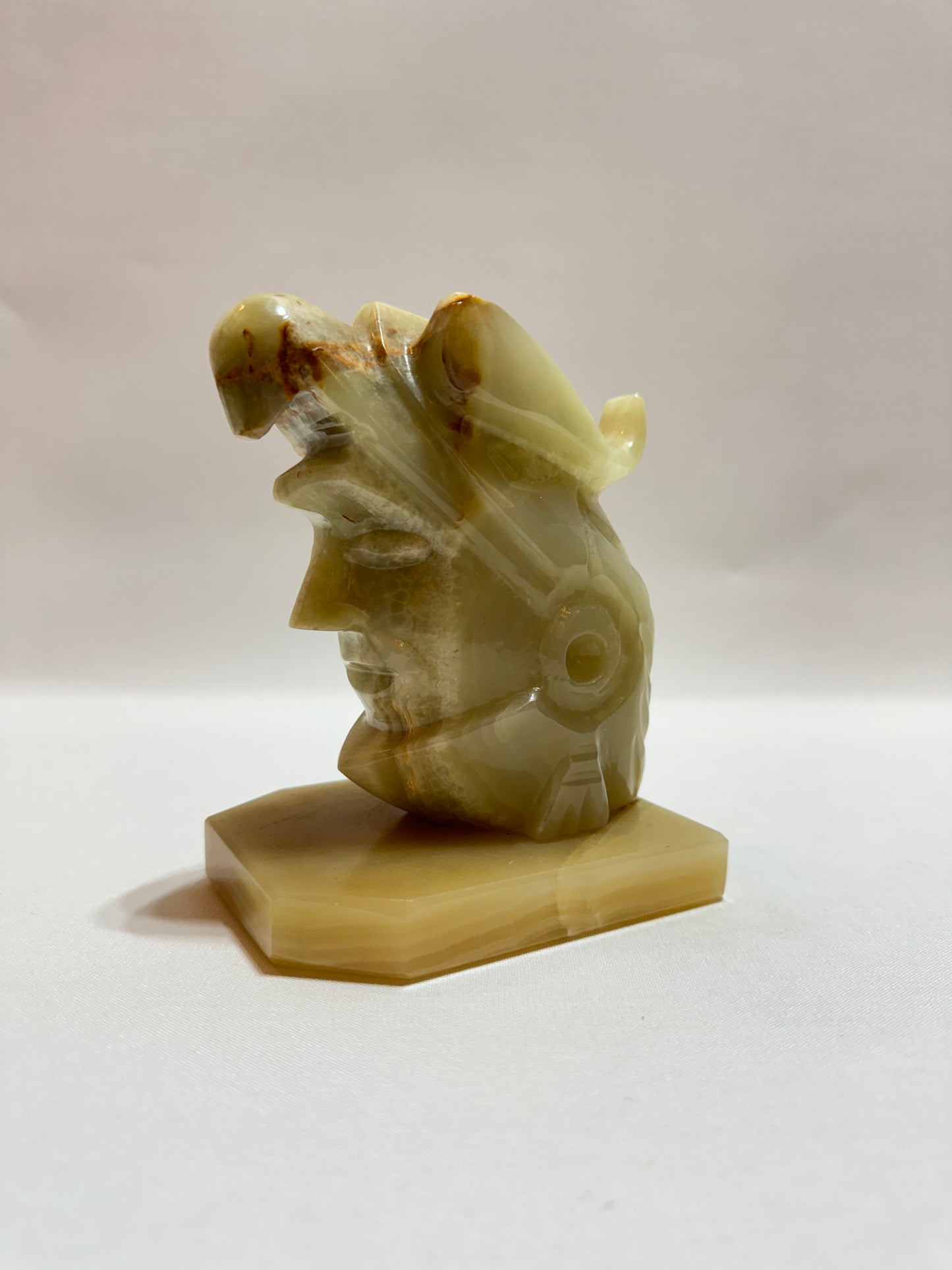 Bokstöd - Alabaster