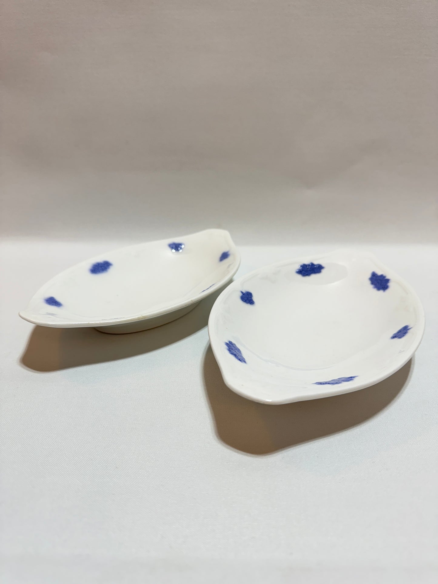 Små uppläggningsfat - Blå Blom