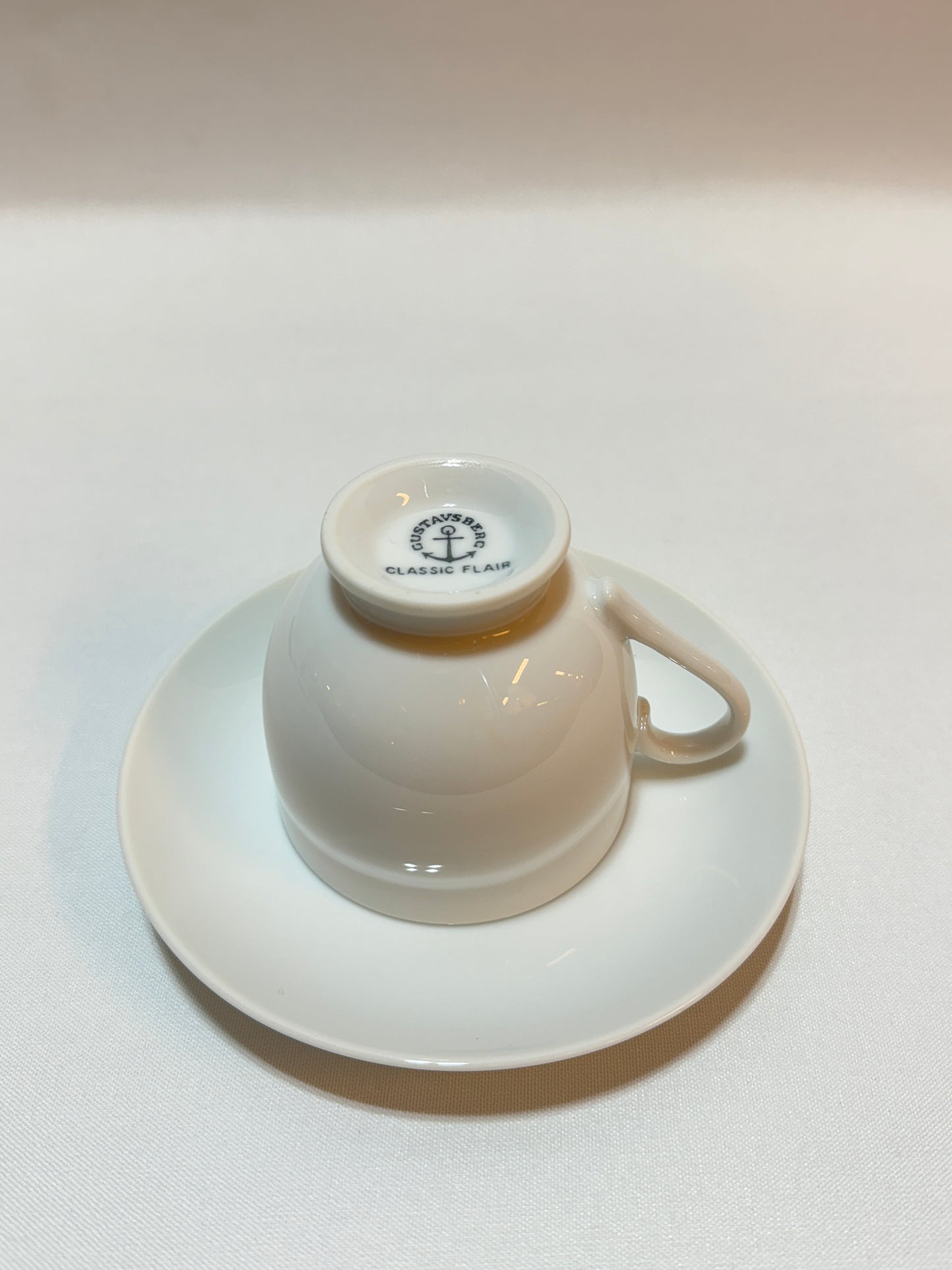 Kaffekopp med fat - Gustavsberg