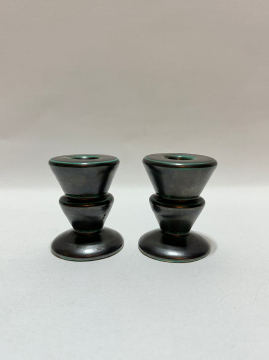 2 st Ljusstakar - Art Deco