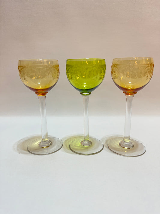 3 st remglas - 1900 tal