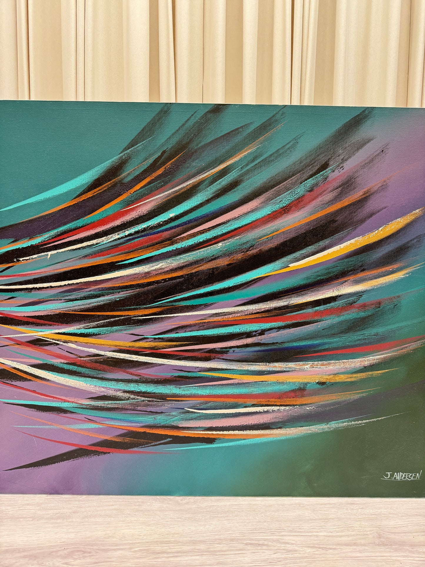 Canvastavla - J.Andersen