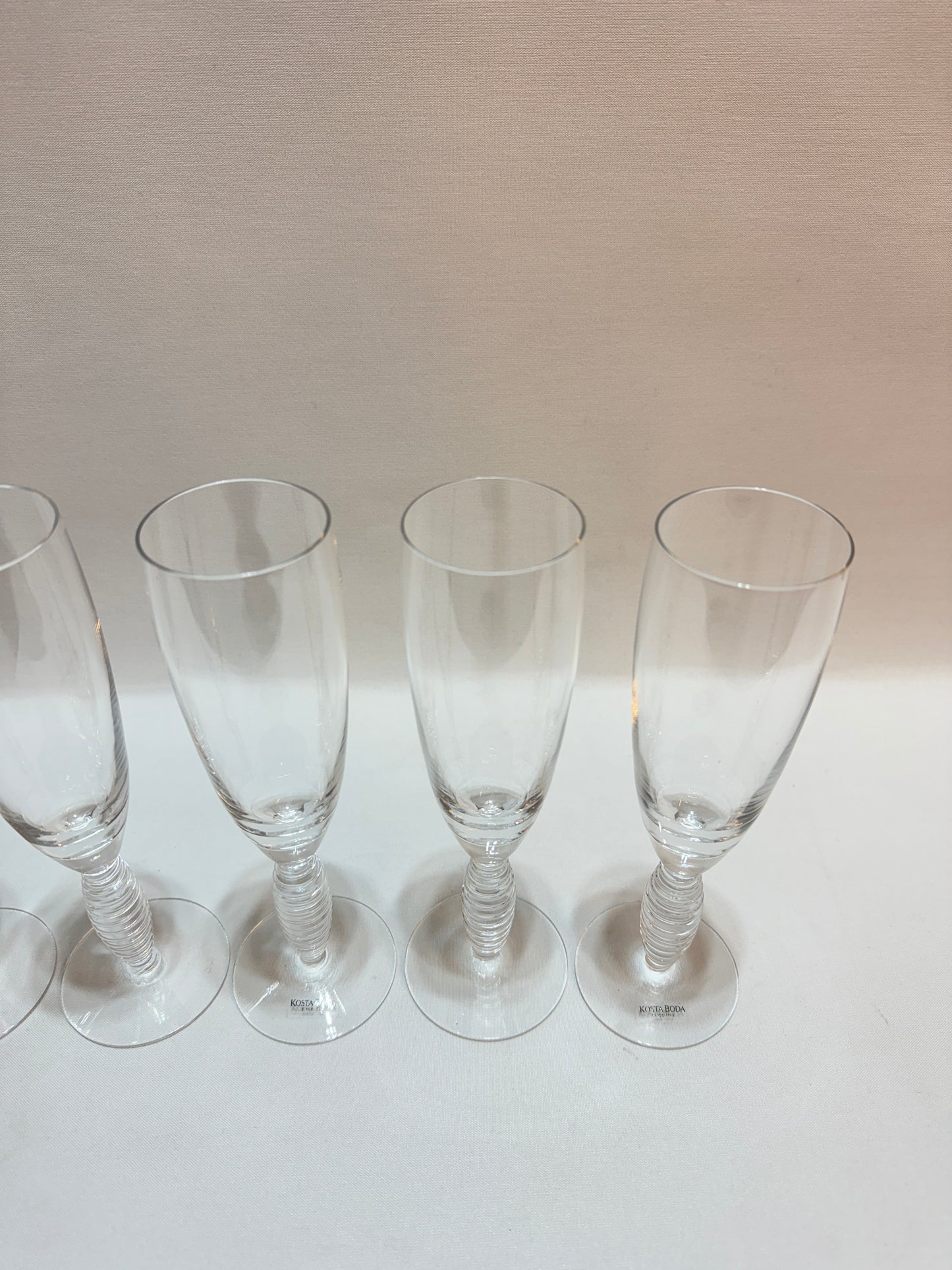 5 st Champagneglas - Epoque - Anna Ehrner