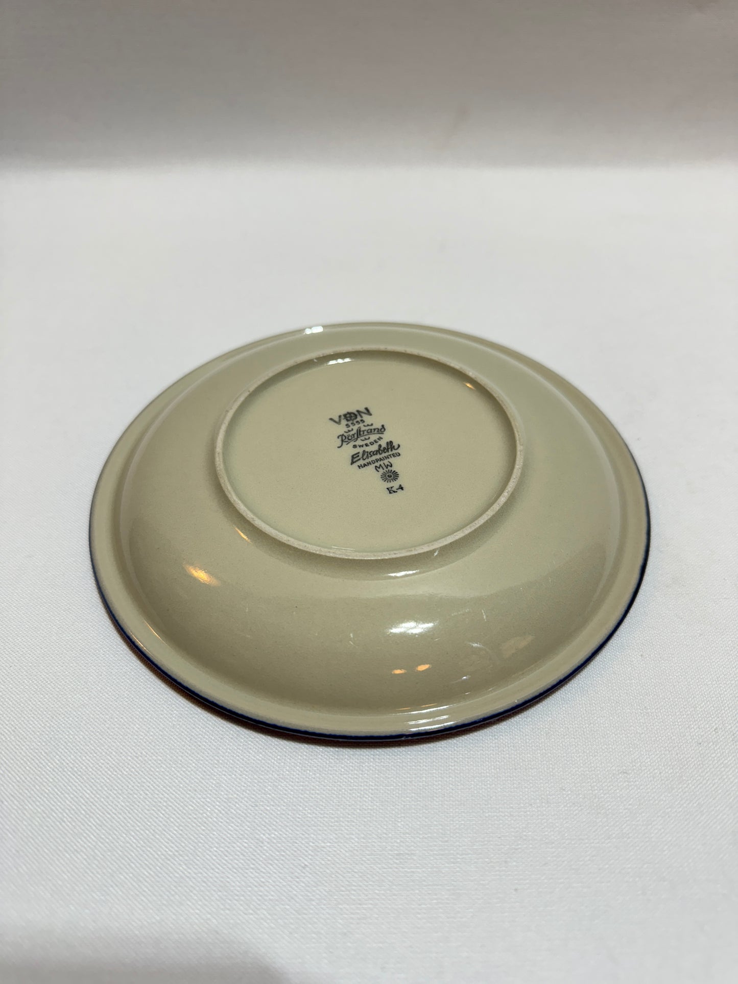 5 st tekoppar med fat - Elisabeth Rörstrand