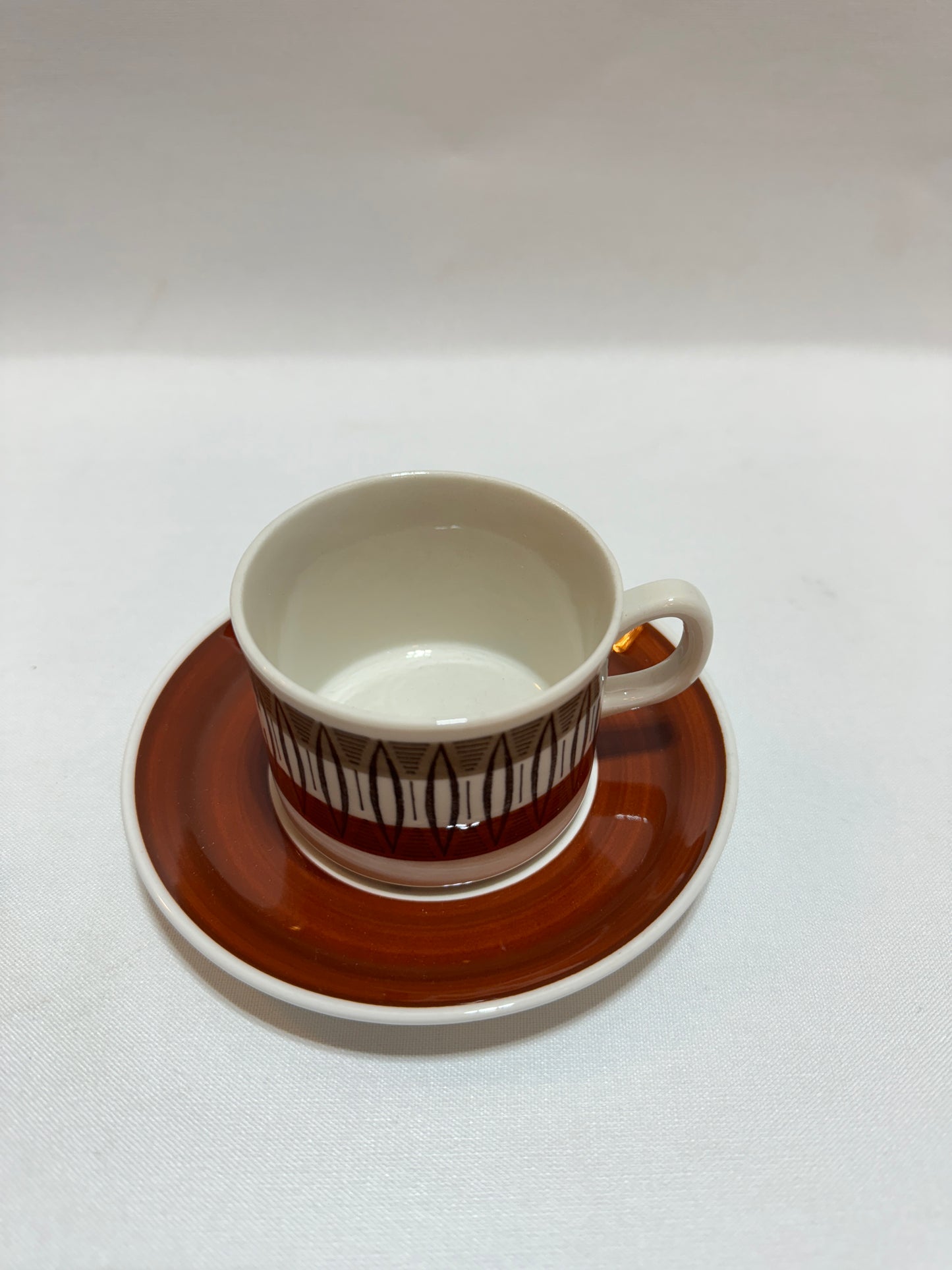 Kaffekopp med fat Lansett ”Gefle porslin”