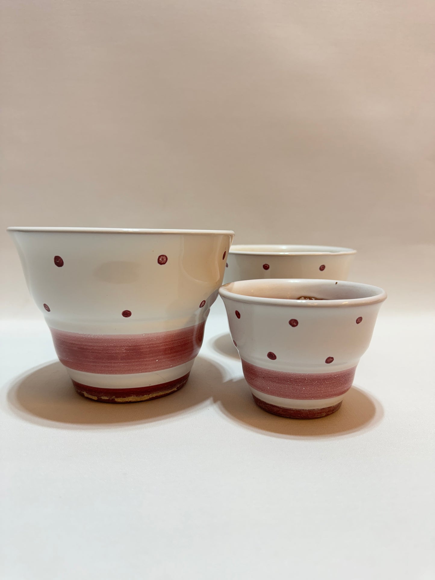 3 st krukor - Upsala Ekeby