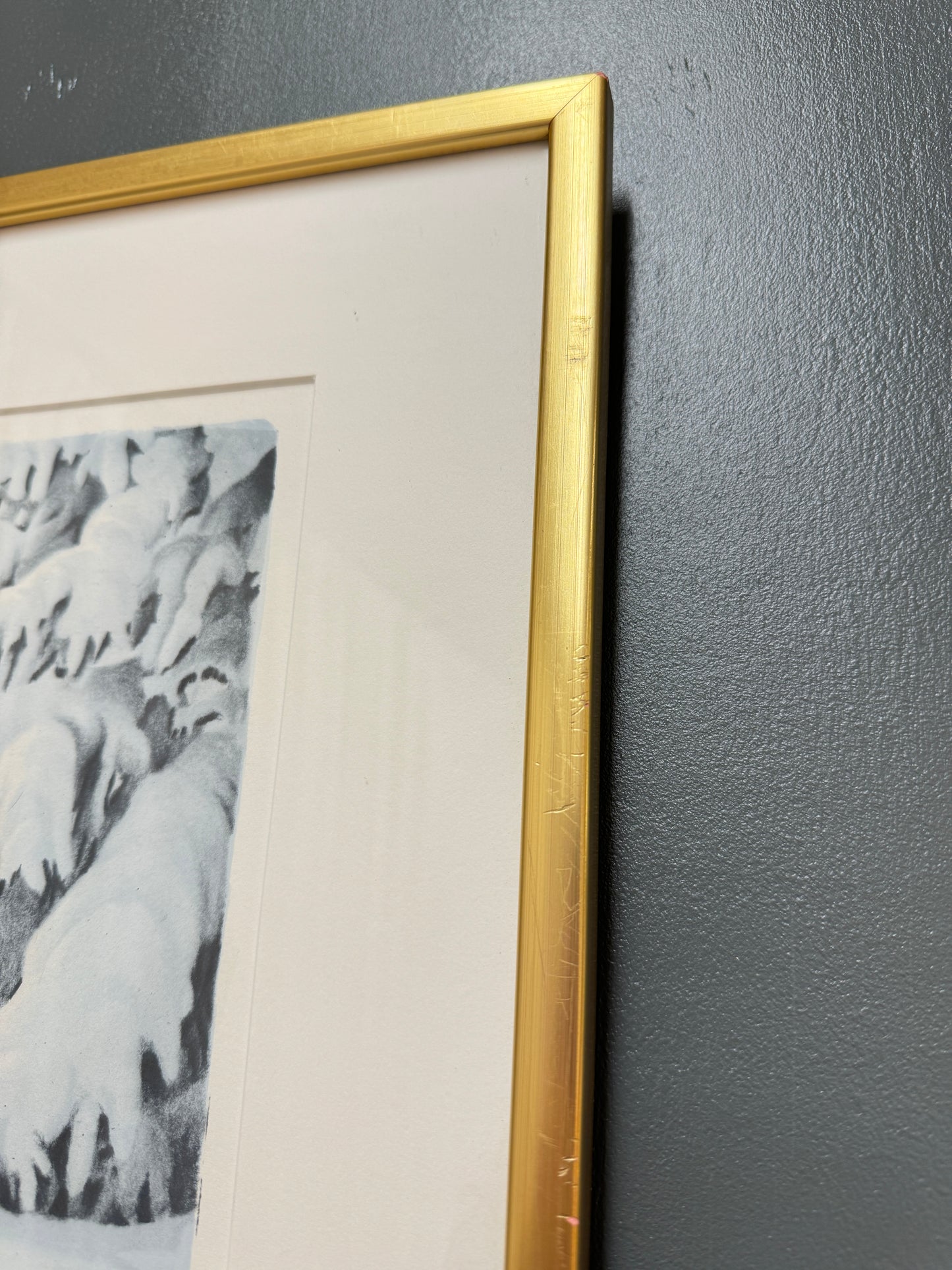 Litografi Hag Hans Engstedt