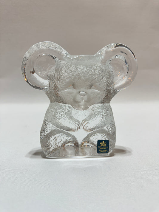 Glasfigurin - Royal Krona