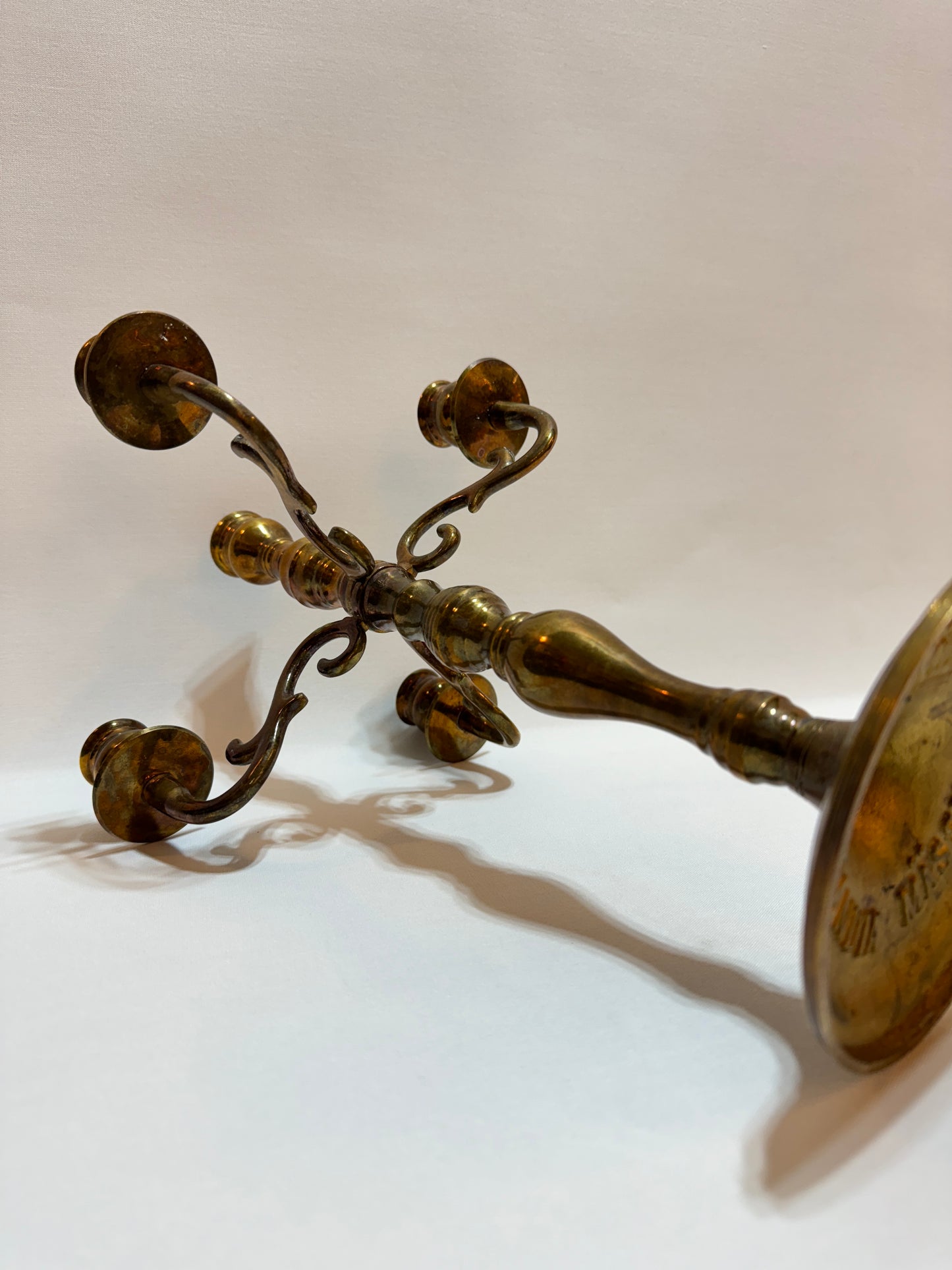 Ljusstake mässing - Scandia