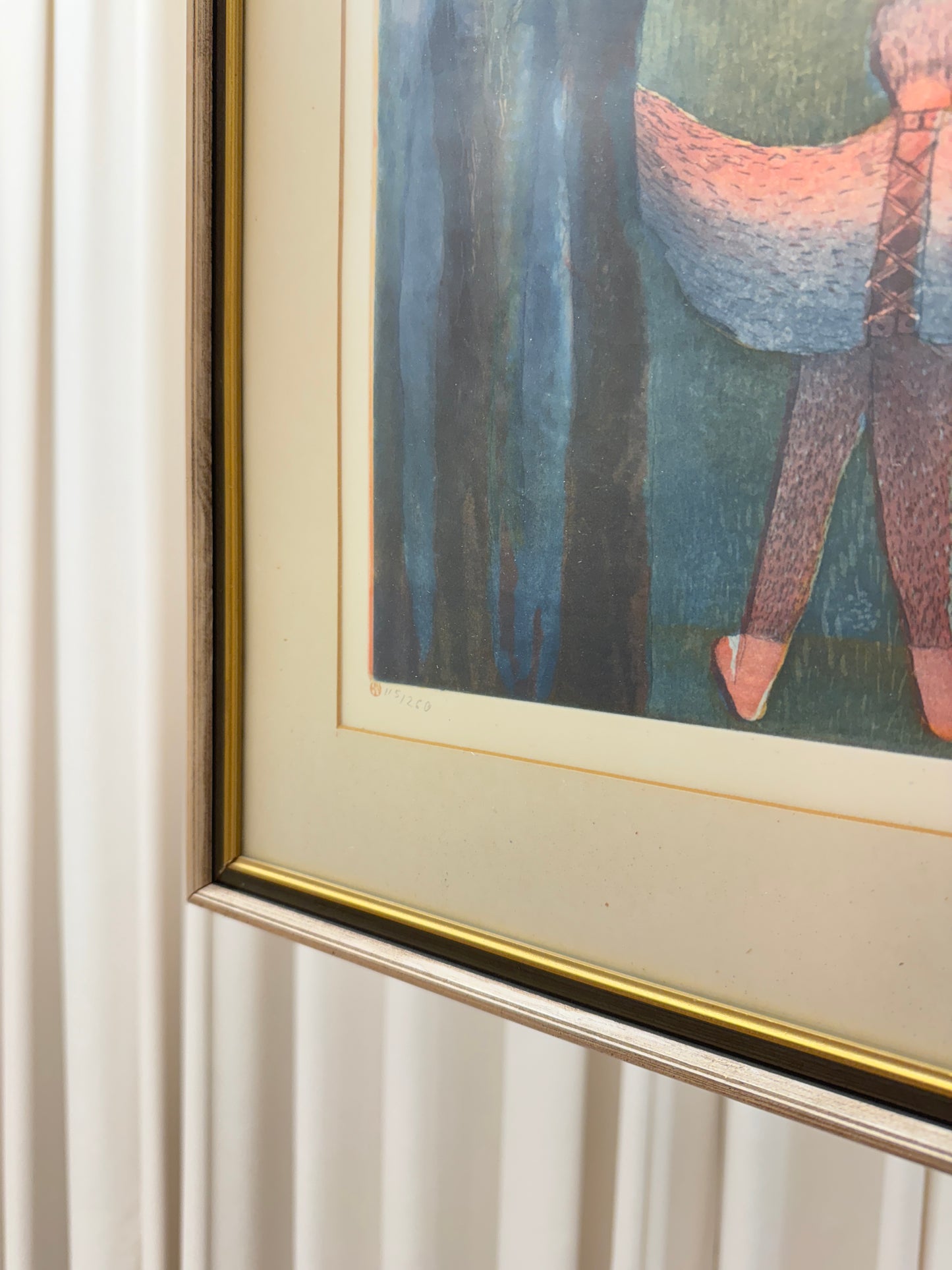 Litografi - Helmtrud Nyström