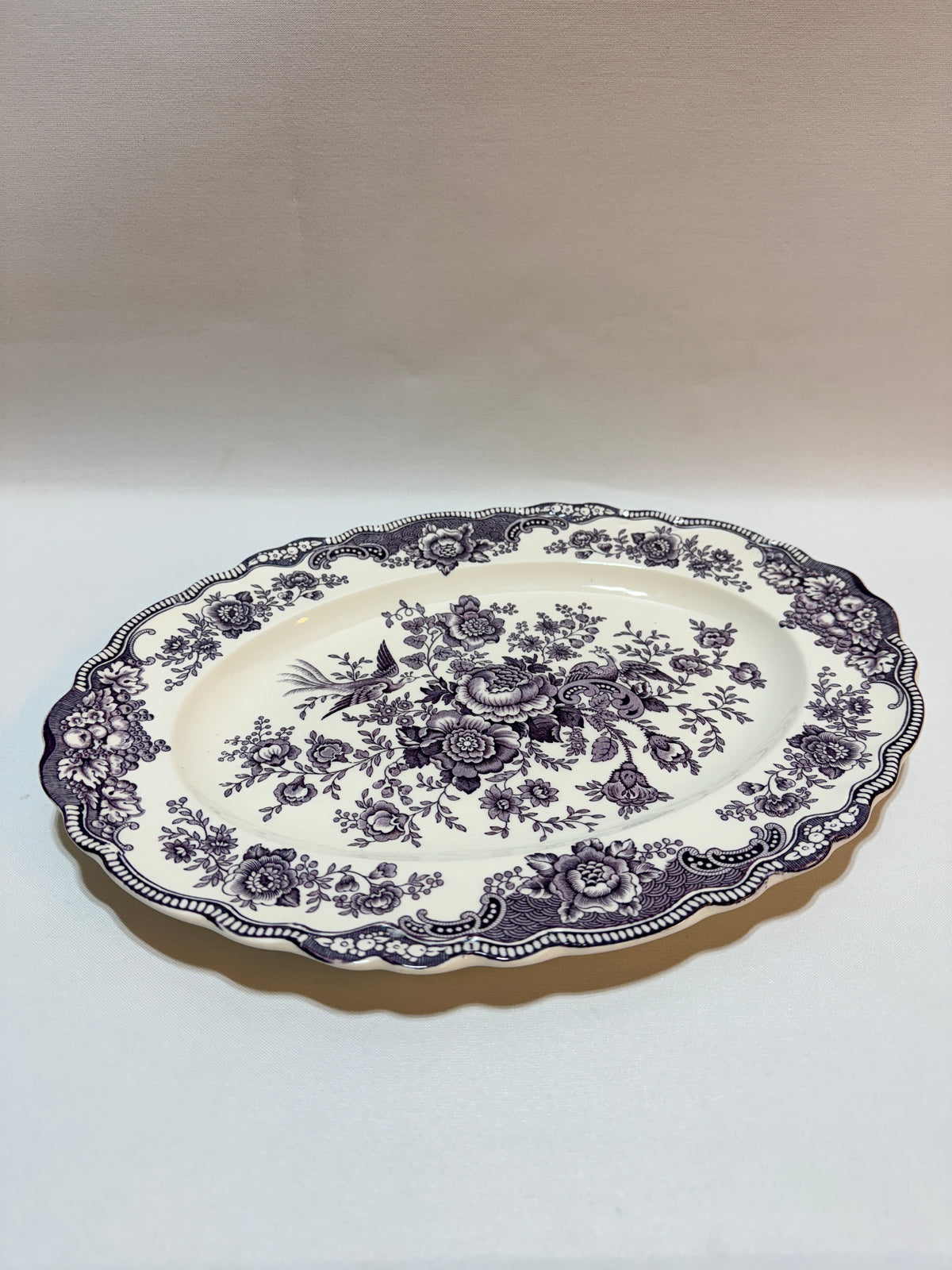 Stort uppläggningsfat ”Bristol” Crown Ducal