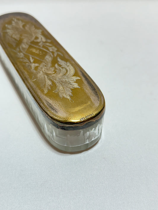 Avlångt glasskrin - 1920-tal