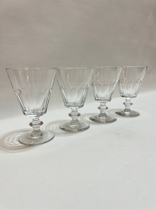 4 st Vinglas 1900-tal