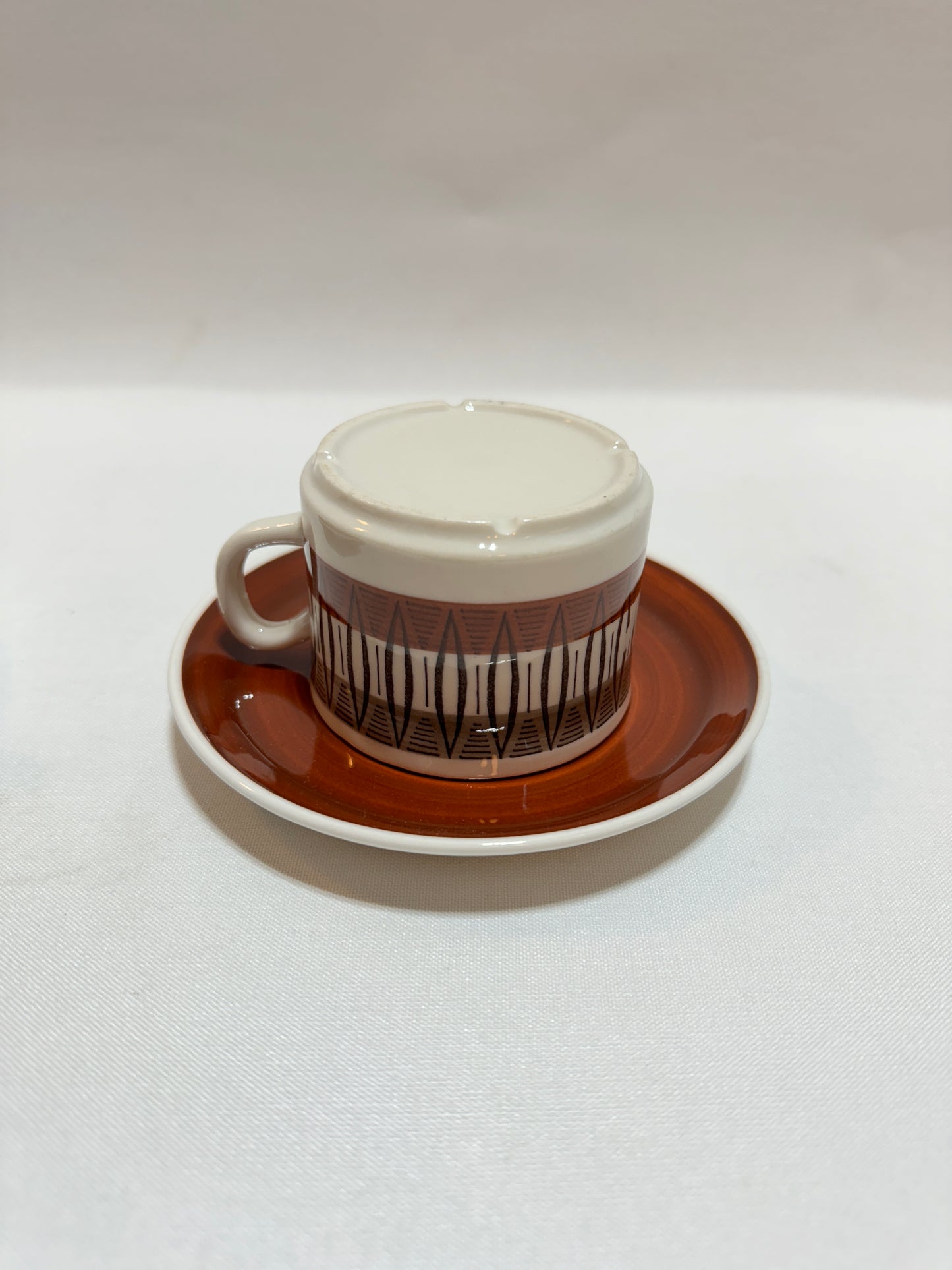 Kaffekopp med fat Lansett ”Gefle porslin”