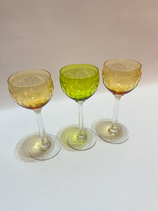 3 st remglas - 1900 tal