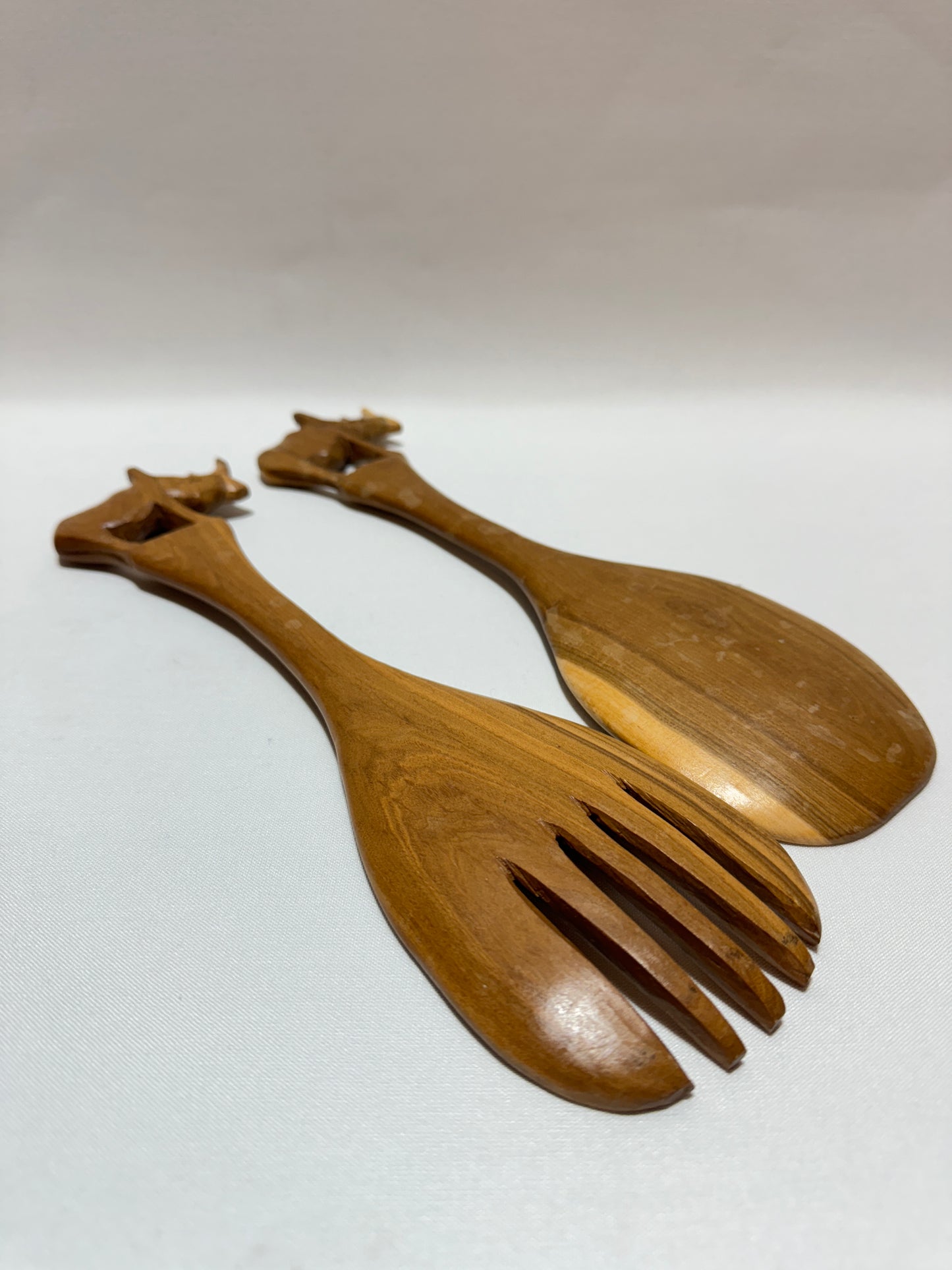 Salladsbestick i trä