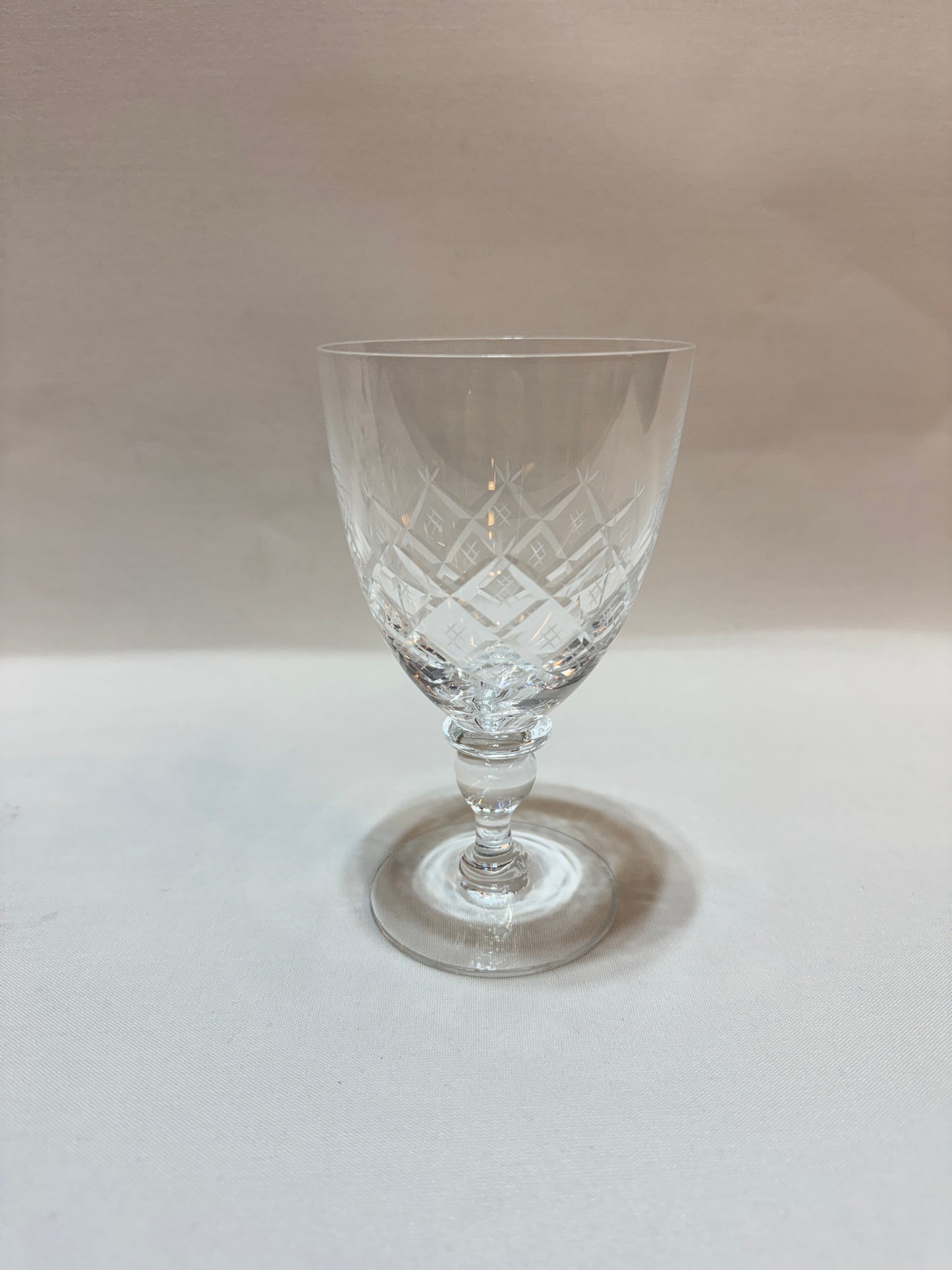 6 st Kristallglas Kosta