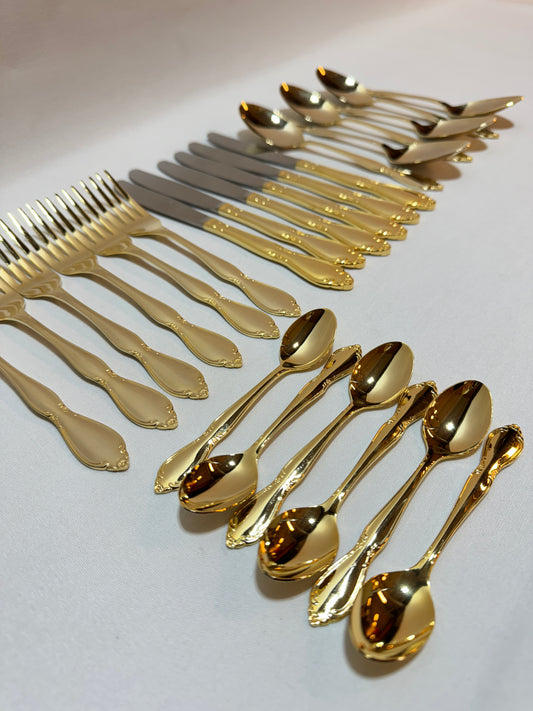 Bestick - 24 delar - Rostfritt stål