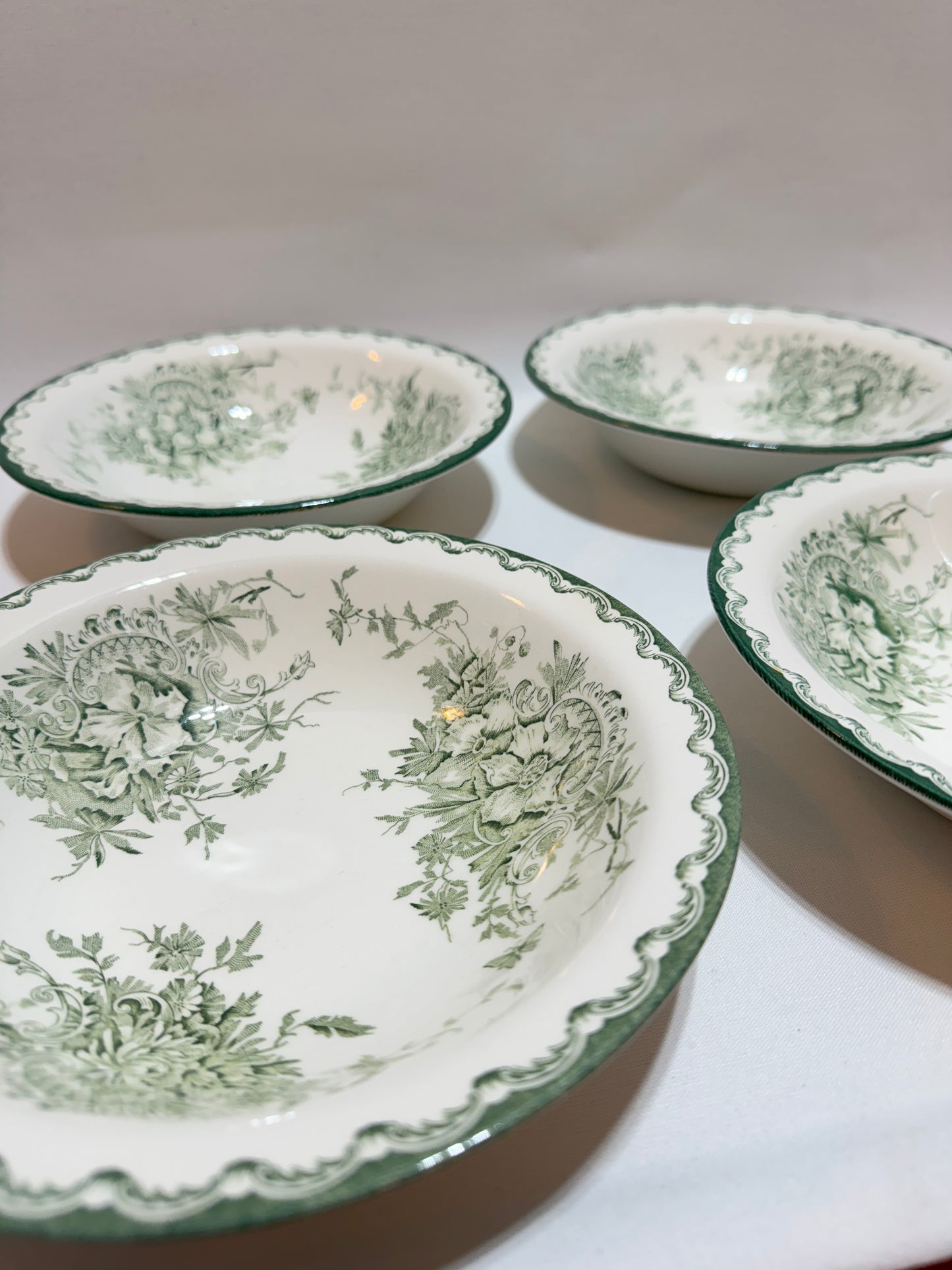 4 st djuptallrikar ”Gröna Anna” Rörstrand
