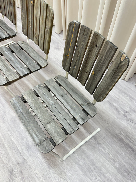 4 st Trädgårdsstolar