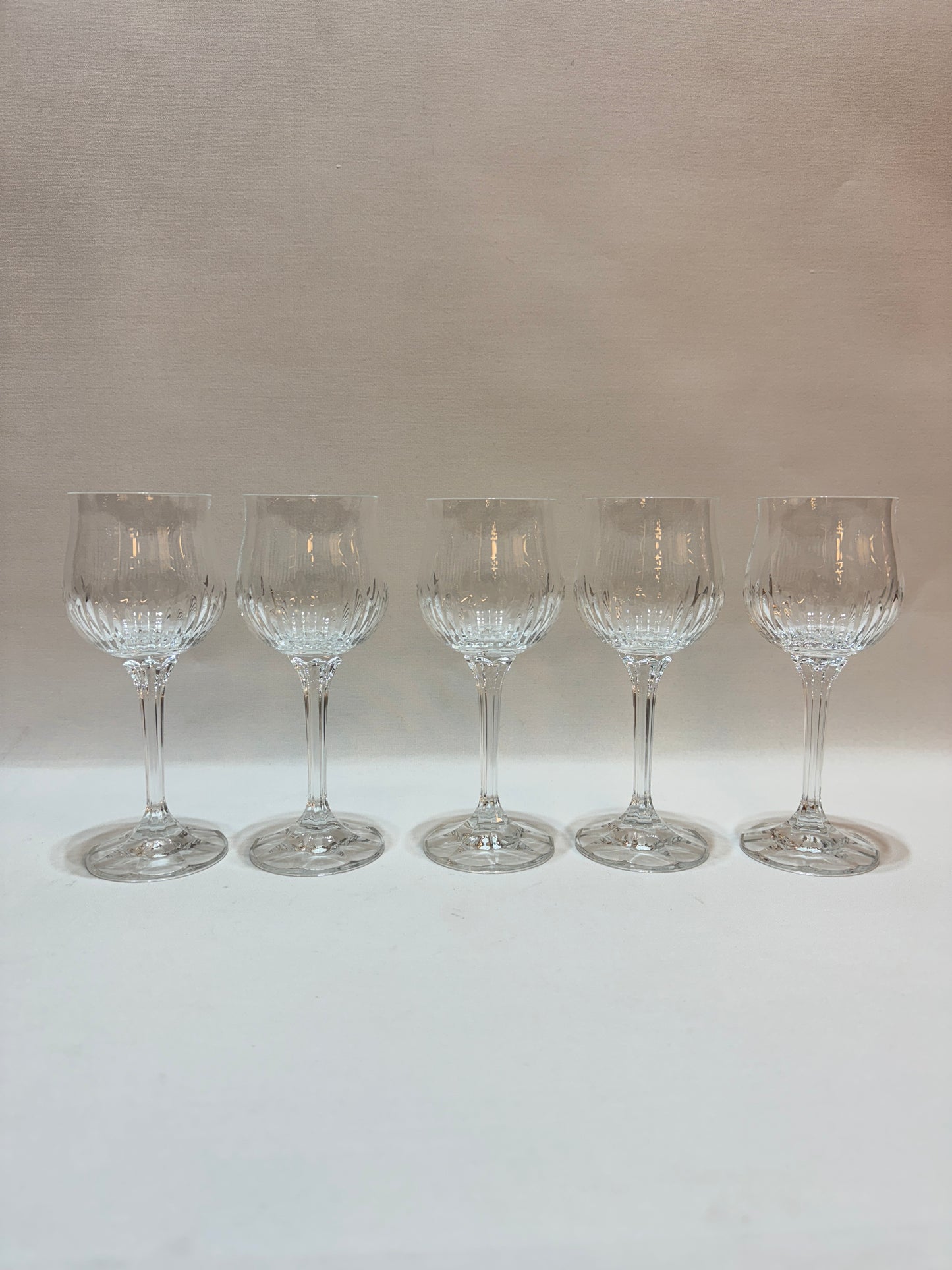 5 st kristallglas