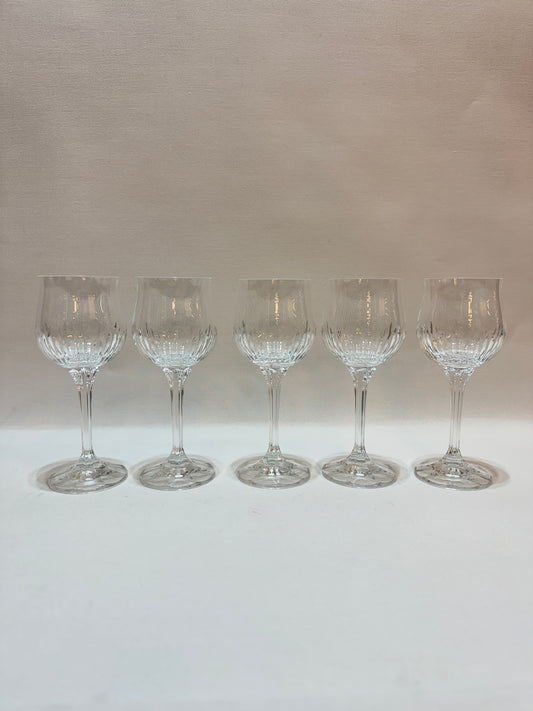 5 st kristallglas