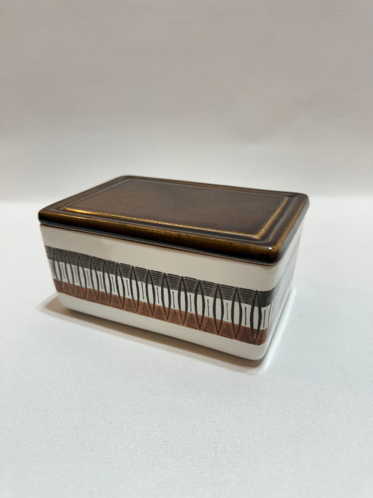 Smörbytta Lansett ”Gefle porslin”