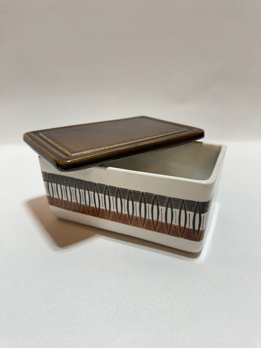 Smörbytta Lansett ”Gefle porslin”