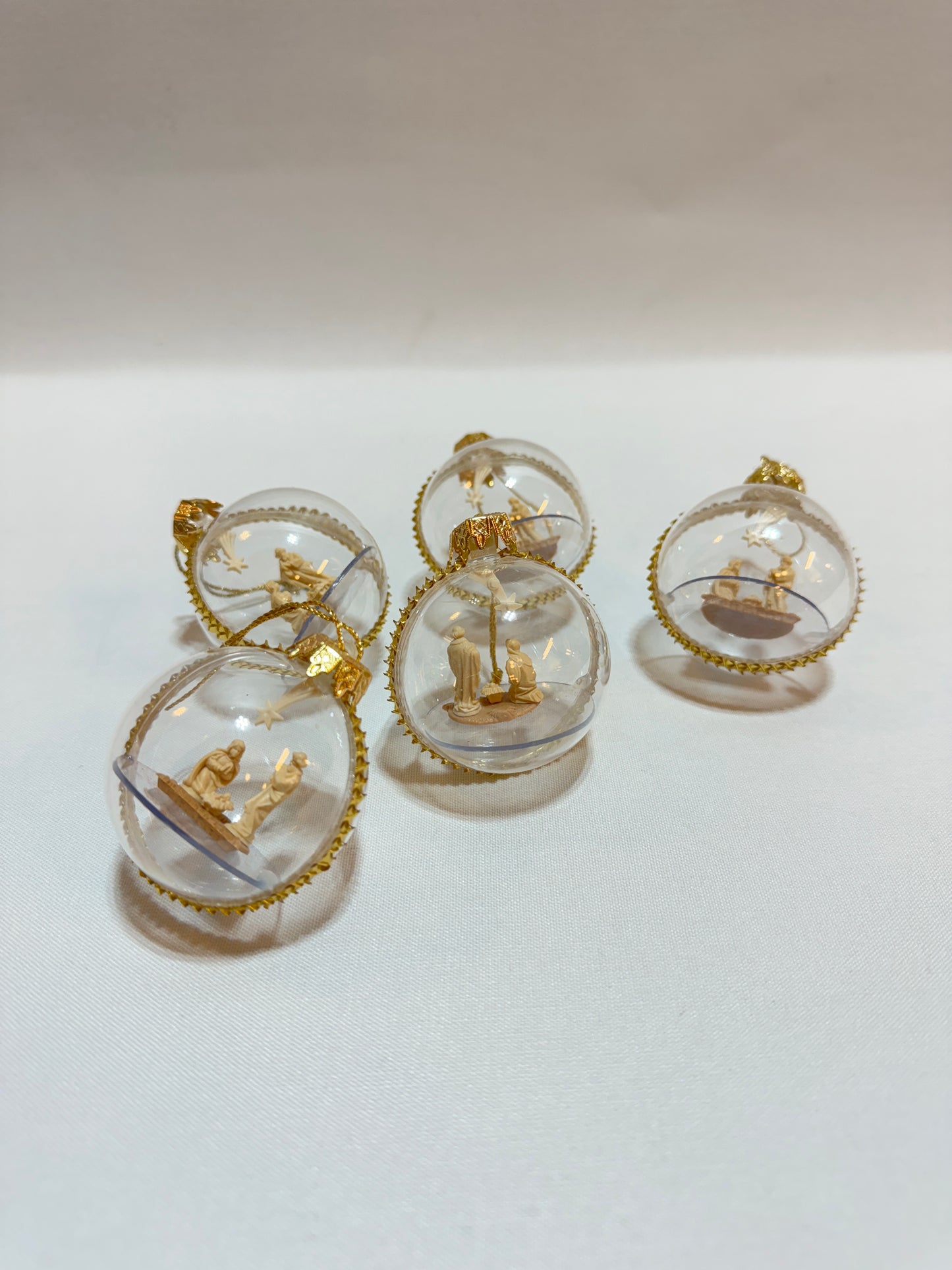 5 st Tyska julgranskulor