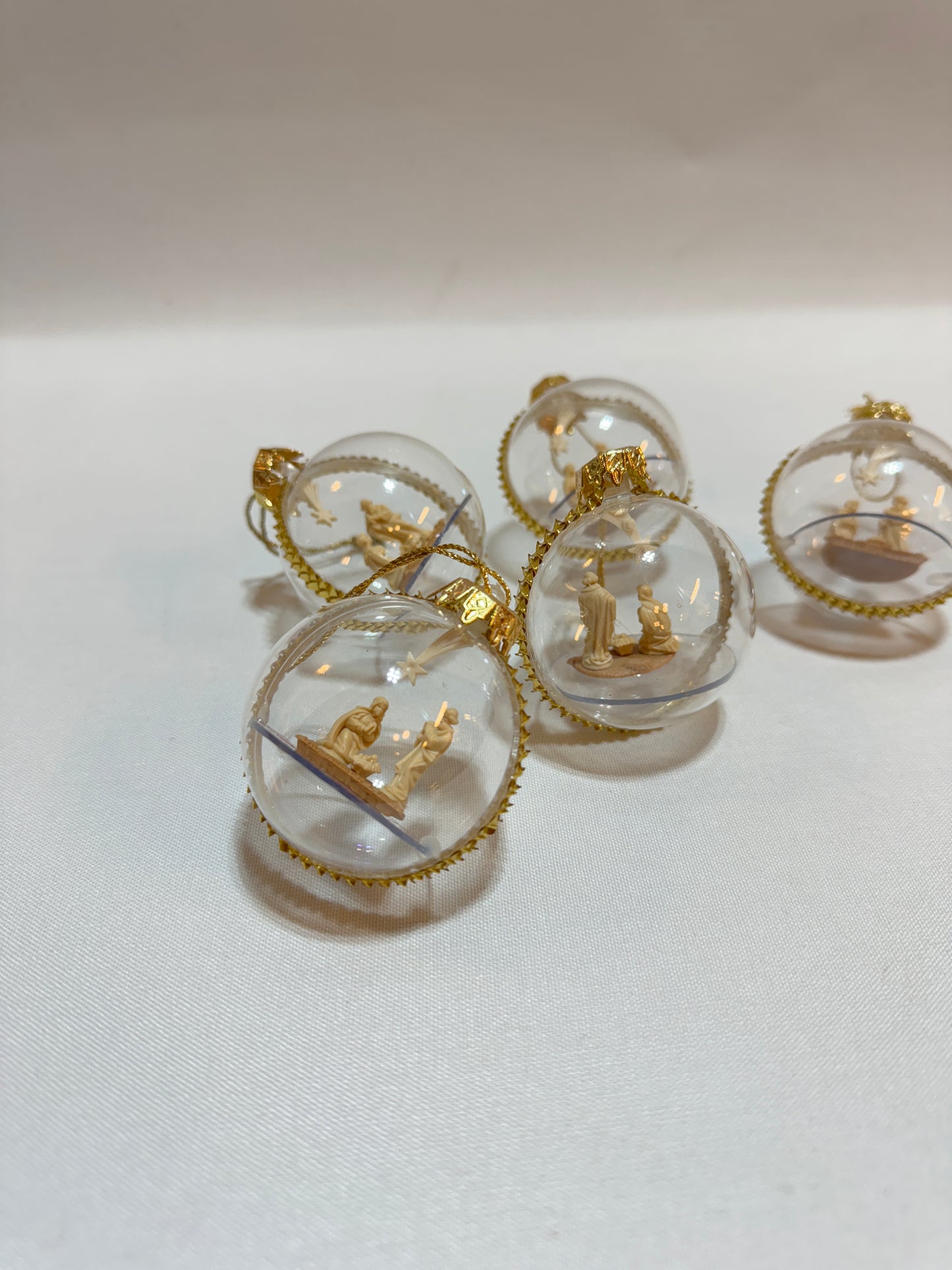 5 st Tyska julgranskulor